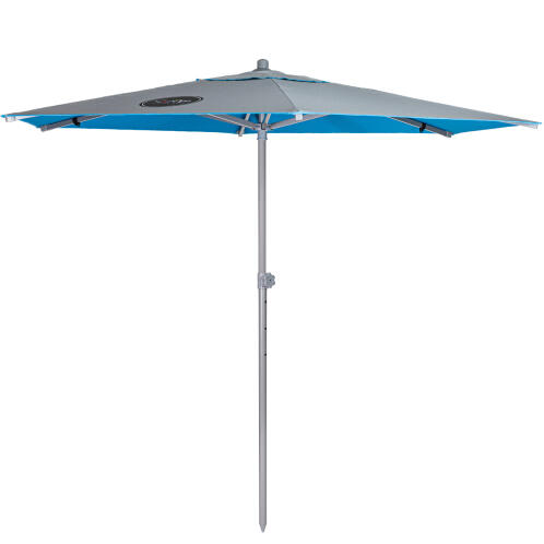 Campo Ομπρέλα Θαλάσσης Διαμέτρου 2m με Αεραγωγό Verde 240 Ασημί