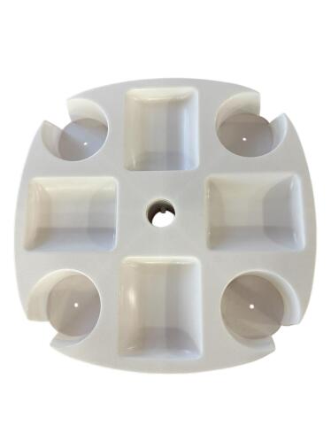 Campo Τραπεζάκι για Ομπρέλα Θαλάσσης Λευκό