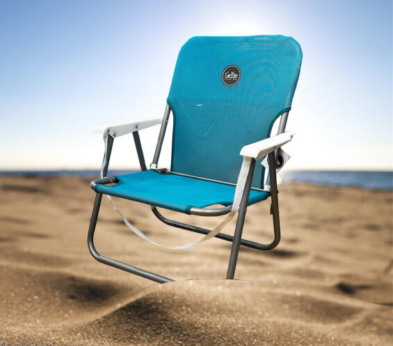 Campo Καρεκλα Μεταλλικη Beach 2 Capri Blue