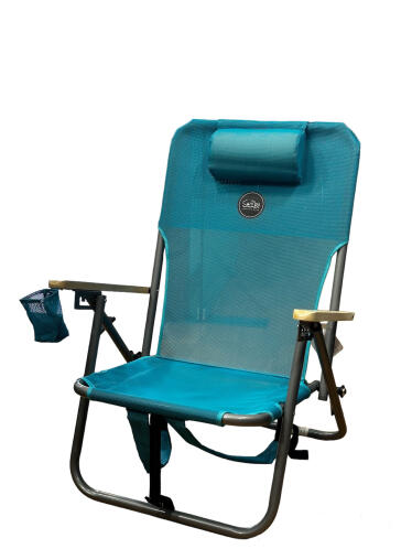 CAMPO BEACH TILT 1 METAΛΛΙΚΗΚΑΡΕΚΛΑ 4 ΘΕΣΕΩΝ CAPRI BLUE