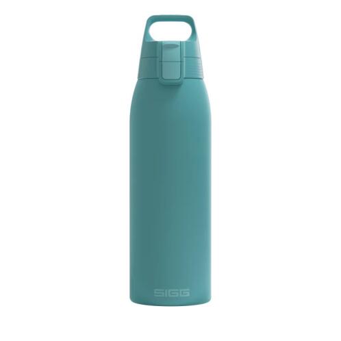 Sigg Παγούρι Θερμομονωτικό Ανοξείδωτο 1lt Morning Blue Shield Therm One