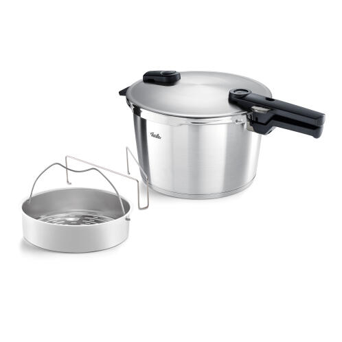 FISSLER Χύτρα Ταχύτητος Vitaquick Premium 8LT με Καλάθι Ατμού - 60281008070