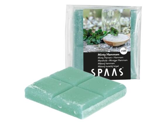 Αρωματικά Wax Melts Spaas με άρωμα Minty Hammam και διάρκεια έως 12 ώρες