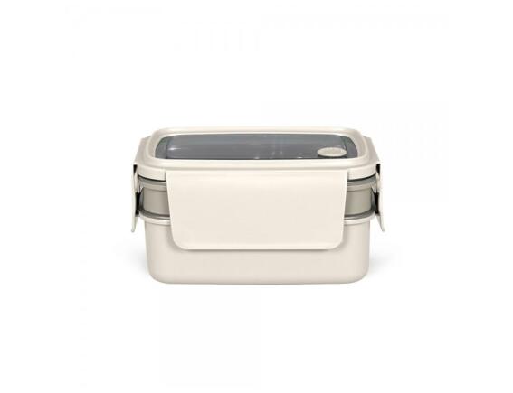 Livoo Δοχείο Φαγητού Lunch Box MEN406C με χωρητικότητα 1000ml - Beige