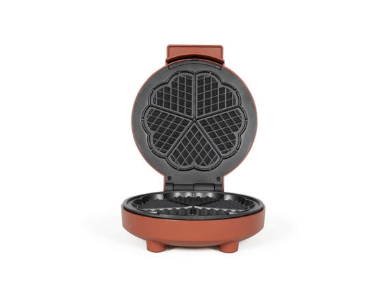 Livoo DOP255R Βαφλιέρα 1000W με Αντικολλητική Επίστρωση