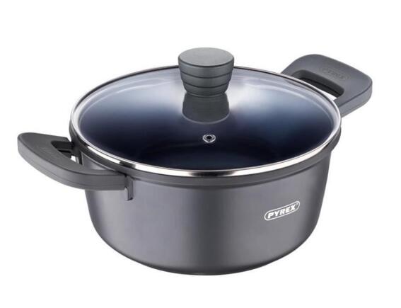 Pyrex Κατσαρόλα Navi με Kαπάκι Aντικολλητική Eπίστρωση Ø24cm 4.5L