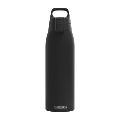Sigg Παγούρι Ισοθερμικό 1Lt Black Shield Therm One- Ανοξείδωτο