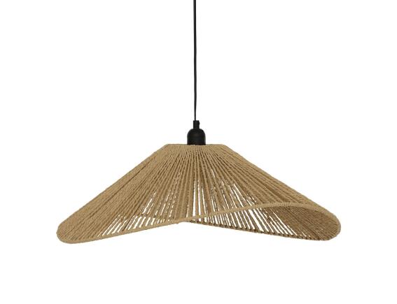 Atmosphera  Φωτιστικό οροφής ρεύματος Myha με λαμπτήρα Ε27 και διαστάσεις 58x47x120cm - Kαφέ