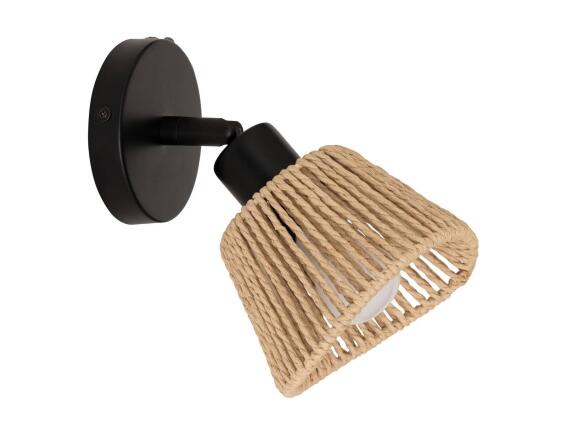 Atmosphera  Φωτιστικό οροφής ρεύματος Myha με λαμπτήρα Ε27 και διαστάσεις 28x15x19.5cm - Kαφέ