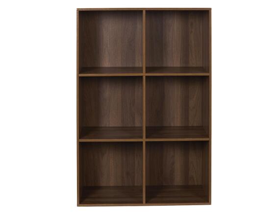 Home Deco Factory Ραφιέρα Οργάνωσης Tiffany 66.6x31.8x97.8cm Καφέ