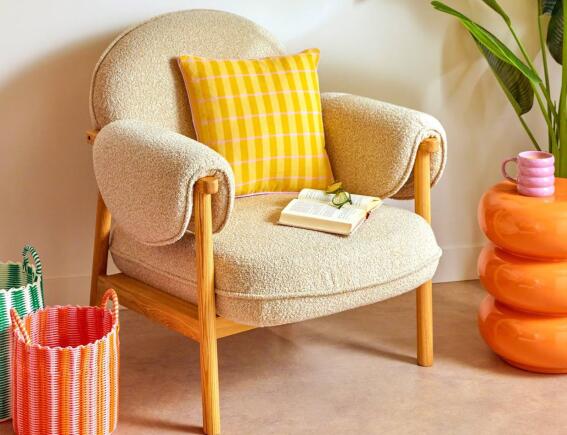 Atmosphera Πολυθρόνα Ikaris με διαστάσεις 86x80x83cm