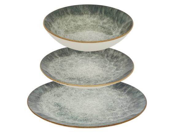 Secret De Gourmet Σετ Πιάτων Juliette από πορσελάνη - 12 τεμάχια