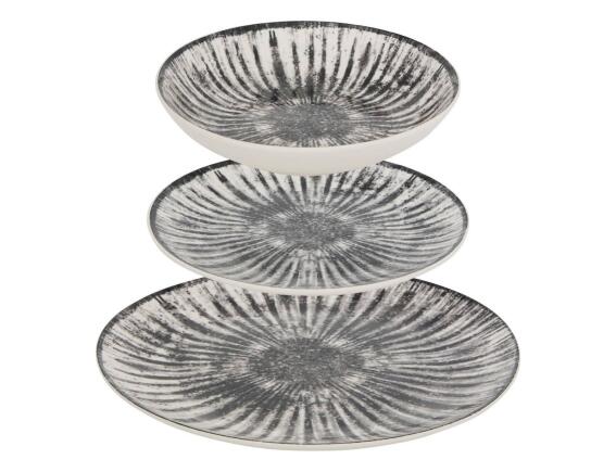 Secret De Gourmet Σετ Πιάτων Lucie από πορσελάνη - 12 τεμάχια