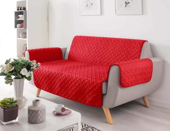 Douceur d'intérieur Κάλυμμα Καναπε  με διαστάσεις 279x179cm - Lounge Red