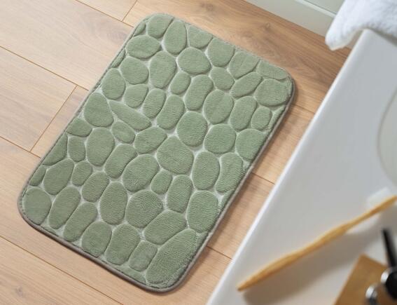 Douceur d'intérieur  Πατάκι Μπάνιου Ricochet με memory foam και διαστάσεις 50x80cm - Sage