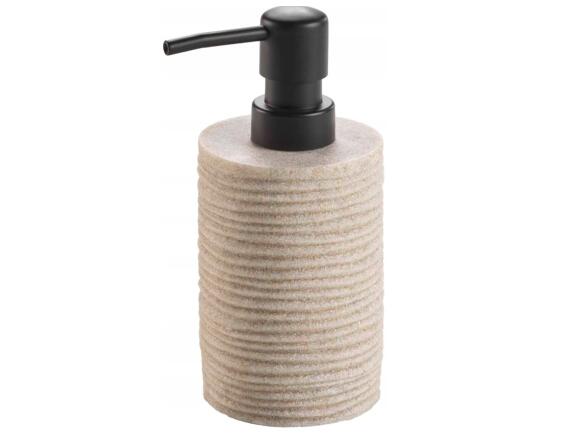 Douceur d'intérieur Δοχείο κρεμοσάπουνου Siloa με χωρητικότητα 500ml και διαστάσεις 7.3x16.5cm - Sable