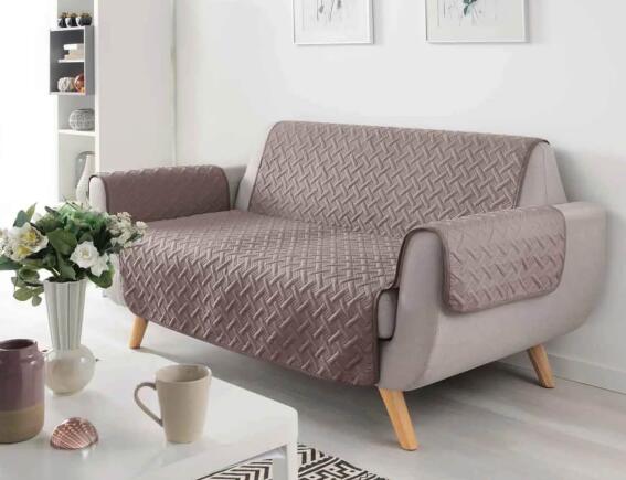 Κάλυμμα Καναπε Lounge Douceur d'intérieur με διαστάσεις 279x179cm - Hazelnut