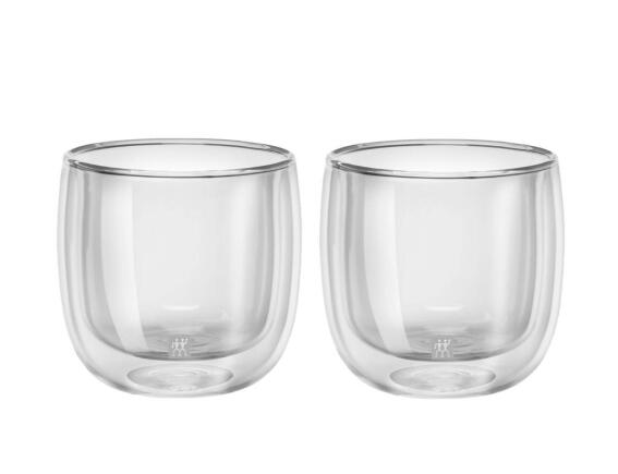 Zwilling Σετ Φλυτζάνια Double Wall με χωρητικότητα 240ml - 2 τεμάχια