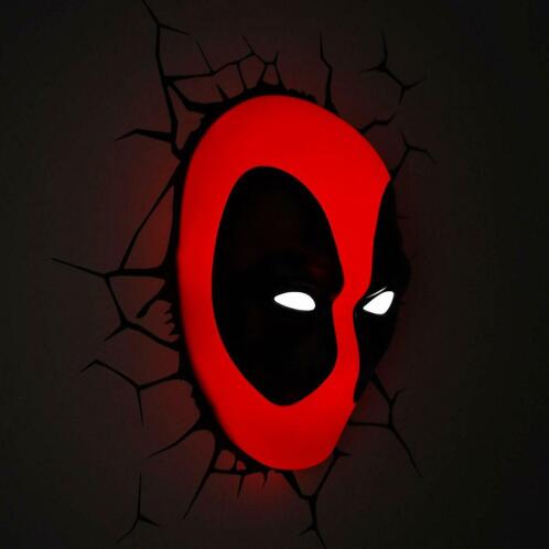 The Source 3DL Marvel Deadpool 3D Deco Light
