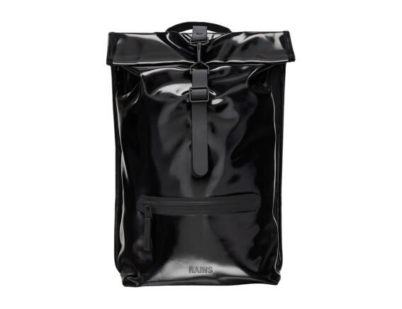 Rains Rolltop Τσάντα Πλάτης 16'' 19L Night