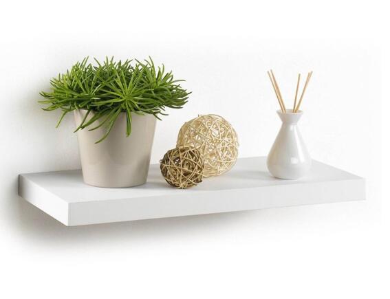 Ράφι Τοίχου Homea με διαστάσεις 50x22.8x3.4cm - White