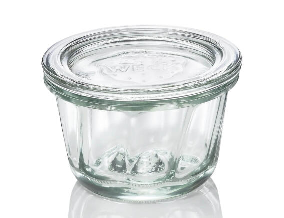 Weck Δοχείο Bundt 165ml Γυάλινο με Καπάκι για Αποθήκευση & Overnight Oats