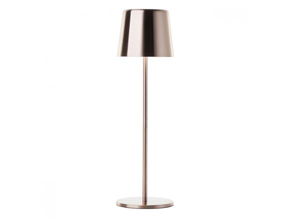 Brilliant Xaana Επιτραπέζιο Φωτιστικό LED Επαναφορτιζόμενο USB 4W 11x11x37cm Χάλκινο