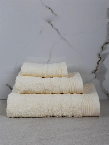 Πετσέτα Χίμπουρι 6 Ecru Προσώπου (50x90)