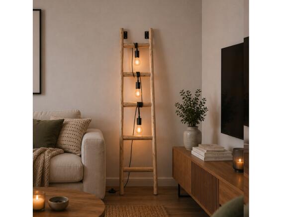 Brilliant Ladder Επιδαπέδιο Φωτιστικό 3-flame με 3 Λαμπτήρες Ε27 32x157cm