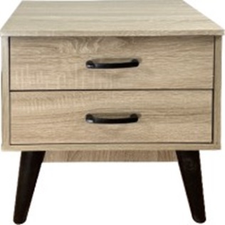 Velco κομοδίνο 2 συρτάρια σφένδαμος 65-35570-29 48x38x50cm