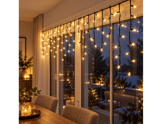 Διακοσμητικός Φωτισμός (AGL451300) με 180 Φωτάκια LED - 600×52 cm