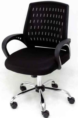 Velco Καρέκλα Γραφείου Mesh 66-18689-1 Μαύρο