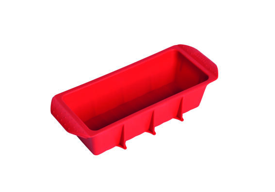 KAISER Φόρμα Κέικ Σιλικόνης Μακρόστενη Κόκκινη 25εκ. - 681122