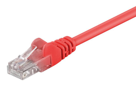 GOOBAY καλώδιο δικτύου 68379 CAT 5e U/UTP CCA 5m κόκκινο