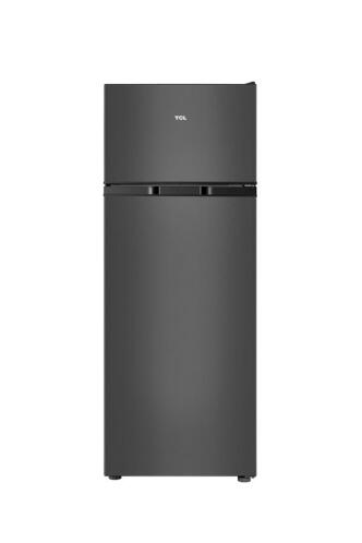 TCL Ψυγείο Δίπορτο 207lt Υ144xΠ54.5xΒ55εκ. RF207TSE0 Γκρι