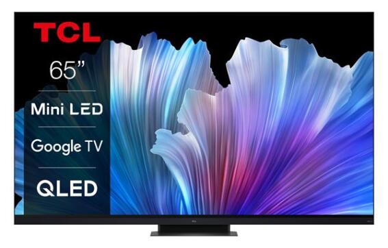 TCL Τηλεόραση 65'' 4K QLED Mini LED with GOOGLE TV 65C935