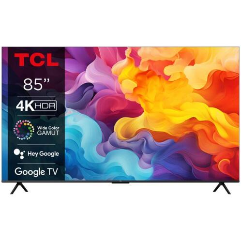 TCL 85P655 4K HDR TV with Google TV and Game Master 2.0 (2024)
