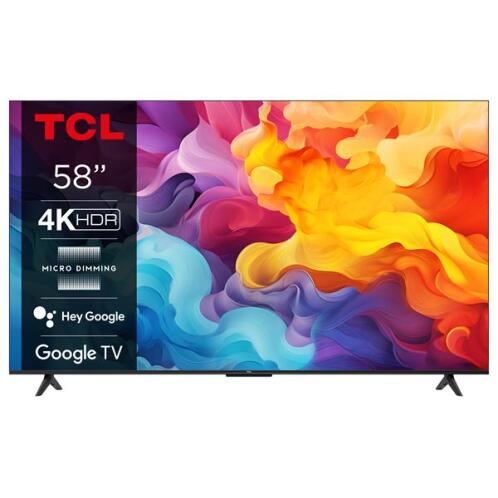 TCL Smart Τηλεόραση 58" 4K UHD LED HDR 58P655