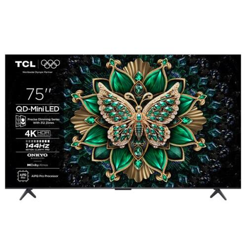 TCL Smart Τηλεόραση 75" 4K UHD Mini LED HDR 75C6K