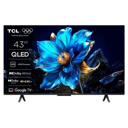 TCL Smart Τηλεόραση 43" 4K UHD QLED HDR 43P7K
