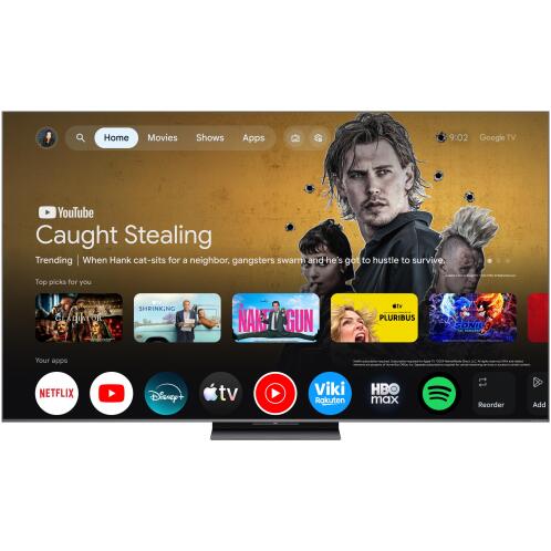 TCL 85C8L 4K Premium SQD-Mini LED TV (2026)