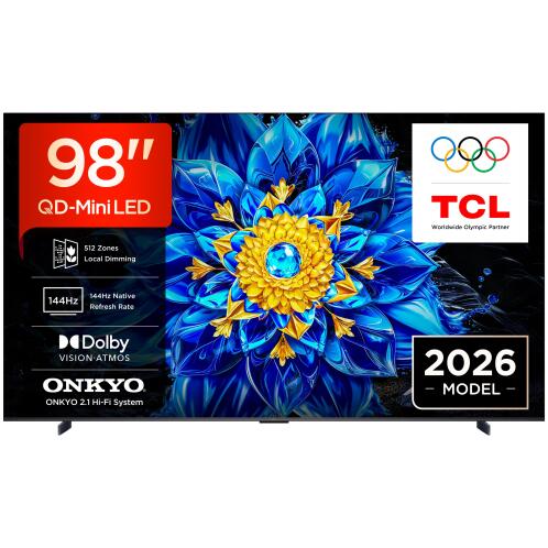 TCL 98P8L 4K  Premium QD-Mini LED TV (2026)