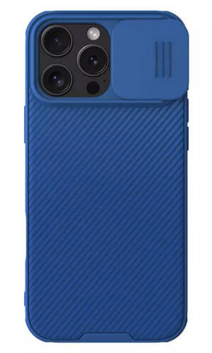 NILLKIN θήκη CamShield Pro για iPhone 16 Pro Max μπλε