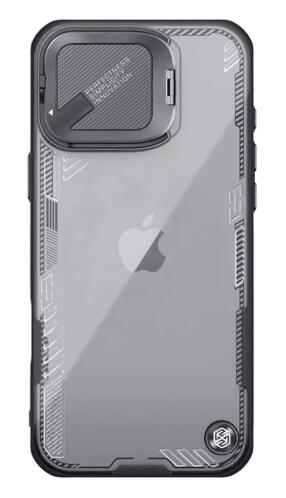 NILLKIN θήκη Iceblade Prop για iPhone 16 Pro διάφανη-μαύρη