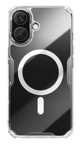 NILLKIN θήκη Nature TPU Pro Magnetic για iPhone 16 διάφανη
