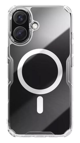 NILLKIN θήκη Nature TPU Pro Magnetic για iPhone 16 Plus διάφανη