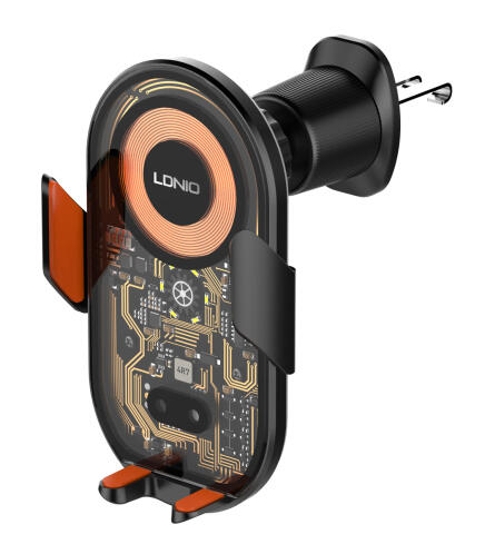 LDNIO ασύρματος φορτιστής & βάση smartphone αυτοκινήτου MA30 15W μαύρο