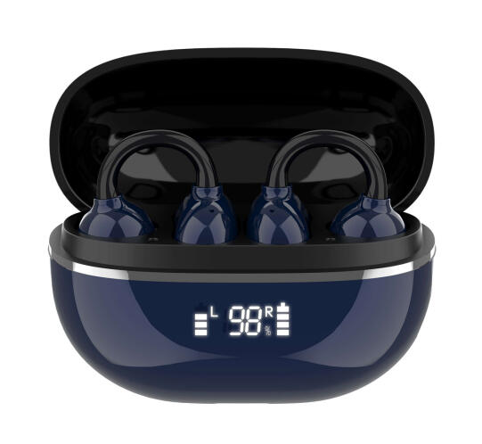 Ldnio Ακουστικά Earbuds με Θήκη Φόρτισης T09 OWS Ø10mm 35/400mAh Μπλε