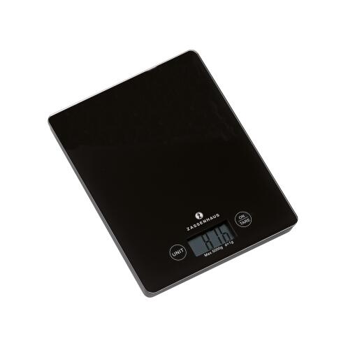 Zassenhaus Balance Ψηφιακή Ζυγαριά Κουζίνας 5kg Μαύρη