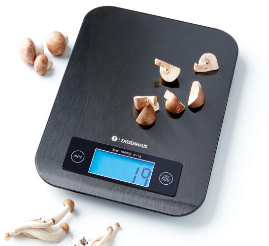 Zassenhaus 73.073515 Pure Ψηφιακή Ζυγαριά Κουζίνας 10Kg Ανθρακί